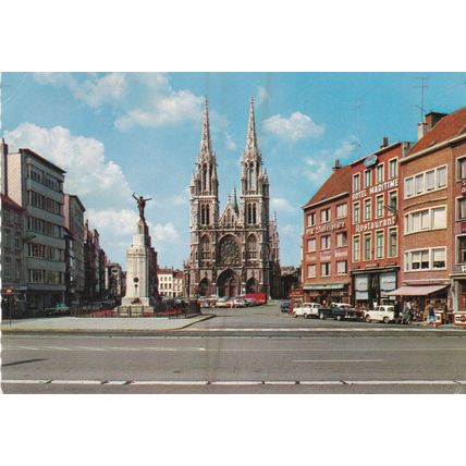 Ostende St Peter and St Pauls Church Belgium Postcard posted 1970 VGC