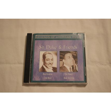 Duke Ellington 5" CD album-SIR DUKE & FRIENDS-LEGENDS OF AMERICAN MUSIC