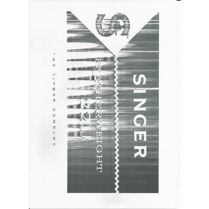 Singer Sewing Machine Manual (photocopy) Model 221K, by email only