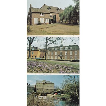 Welwyn Garden City Council Offices 3x Womens Institute Postcard s