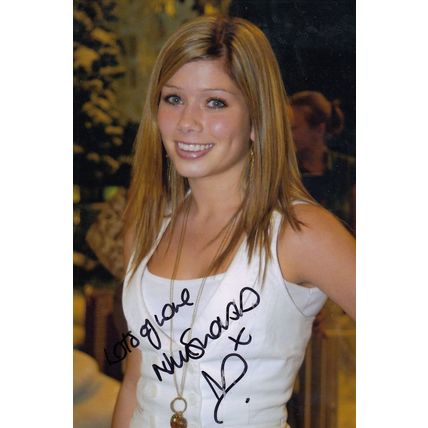 Natasha Blakeman Coronation Street Hairdresser Hand Signed Photo