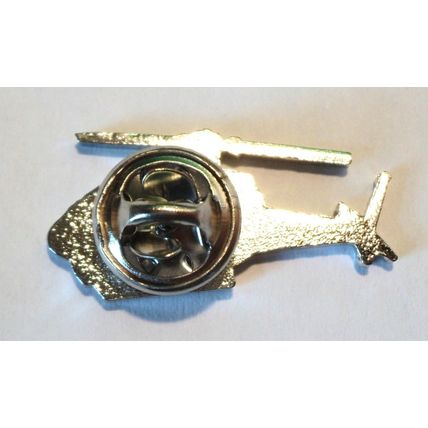 Eurocopter AS350 Squirrel Helicopter Aircraft Metal Enamel Chopper Badge New