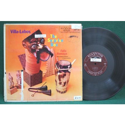 Castro - Villa-Lobos: Surprise Box/Falla: Homage - LM 2143 - EX