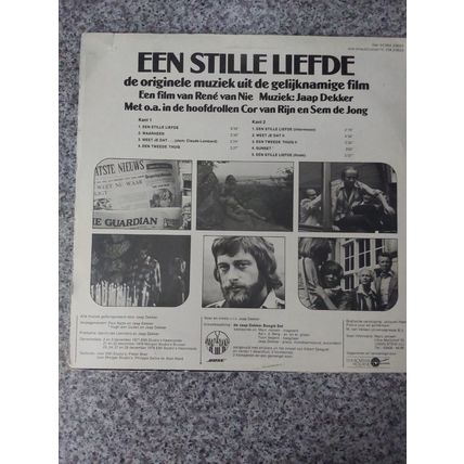 Jaap Dekker – Een Stille Liefde (5C06425623) 1977 (LP)