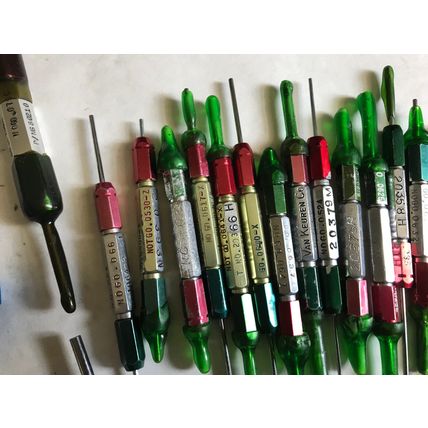 LOT PLUG GAGE GO NOGO VAN KEUREN .042,045,090,100,064,068,042,045,070,072  ,04,ES