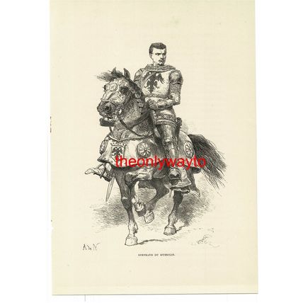 Bertrand Du Guesclin, Book Illustration (Print), 1881