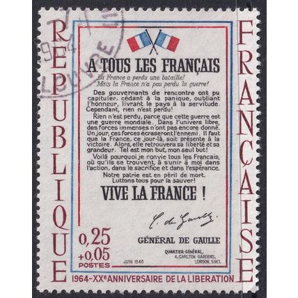France 1964 SG 1658 Used (D-771 (2))