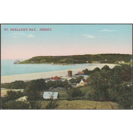 St Brelade's Bay, Jersey, c.1910s - Francis Foot Postcard