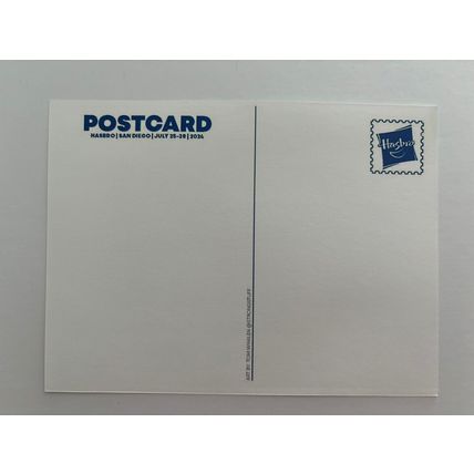 New Hasbro Magic the Gathering Promo Postcard