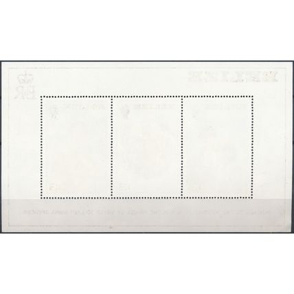 Royal Wedding: Minisheet - Belize 1981 - NM NH - SGMS620