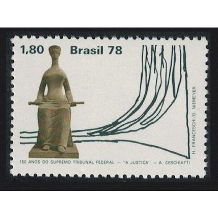 Brazil 150th Anniversary of Federal Supreme Court 1978 MNH SG#1726