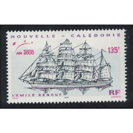 New Caledonia Loss of 'Emile Renouf 'on Durand Reef Ship 2000 MNH SG#1198