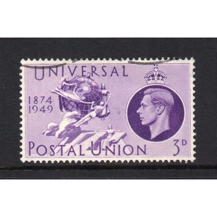 George VI - 1949 - 3d UPU Anniversary (sg500) Used