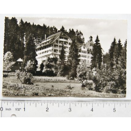 1960 postcard Luz Hotel, Waldlust