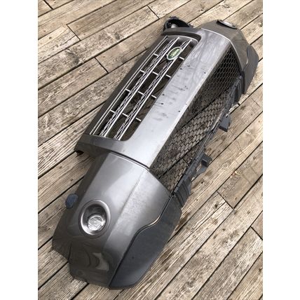 2008-2010 Land Rover LR2 Front Bumper Cover W/ Fog Lights OEM 907 Stornoway Grey