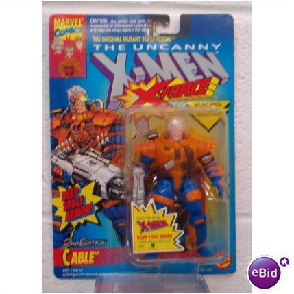 X - MEN : CABLE 2nd Editionj action figure ( 1993 )