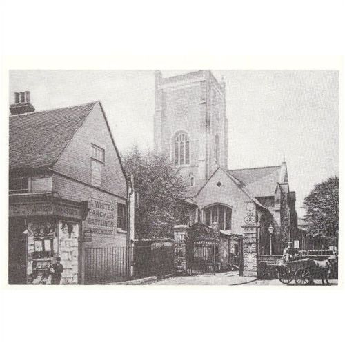 Postcard All Saints Church KINGSTON ON THAMES Edwardian Surrey
