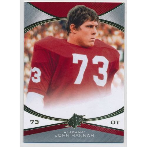 2013 Upper Deck SPx #49 John Hannah Alabama Crimson Tide