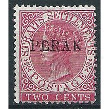 Perak 1884 SG17 2c Pale Rose Mounted Mint .. .