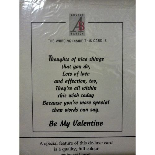 A Valentine For My Girlfriend - *** REDUCED ***
