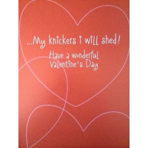 to my gorgeous Valentine