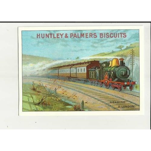Advertising ROTR 6 "HUNTLEY & PALMERS BISCUITS" Opie Postcard