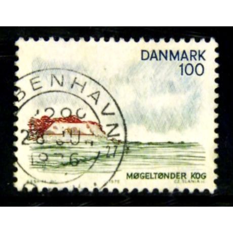 DENMARK 1975 SG 610 100 ORE MOGELTONDER POLDER FINE USED #