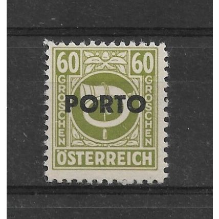 Austria.D967 60g Posthorn (Green).Mounted Mint.Aug22