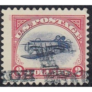 USA, 2013 $2 Inverted Jenny, SG ? (Scott #4806a), used.