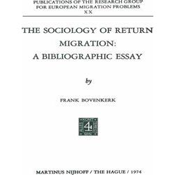 Research Group for European Migration Problems-The Sociology of Return Migration