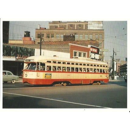 DETROIT STREET RAILWAYS Car 175 Postcard (CT R-003)