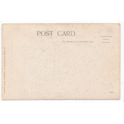 Robing Chair House of Lords Postcard London 7952