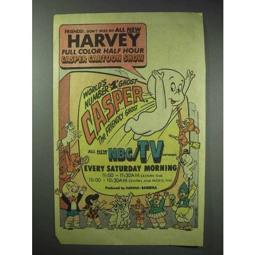 1980 NBC TV Ad - Harvey Casper Cartoon Show