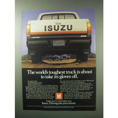 1983 Isuzu Pickup Truck Ad - World's Toughest