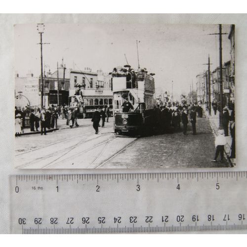 Photo London United Tramways Tram no.53 in 1901