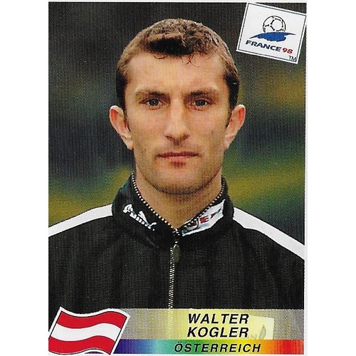 Panini's FIFA World Cup France 1998 Stickers: No.144 - Kogler