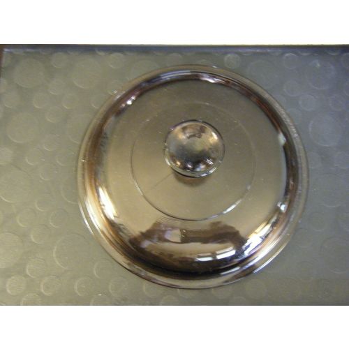 Pyrex Cranberry Glass Round 624C 8.75" Casserole Sauce Pan Replacement Lid