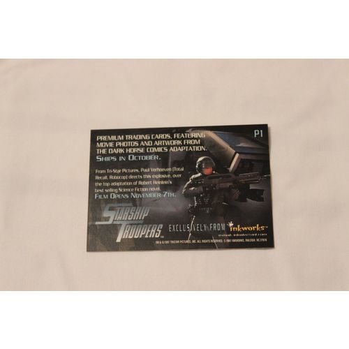 1997 Inkworks Starship Troopers Promo