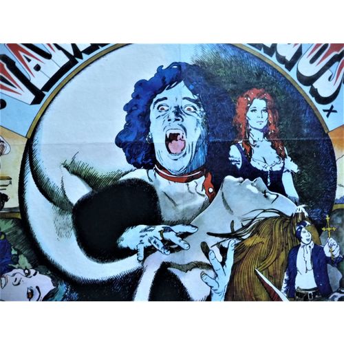 VAMPIRE CIRCUS (1972) UK HAMMER Quad ***Adrienne Corri***