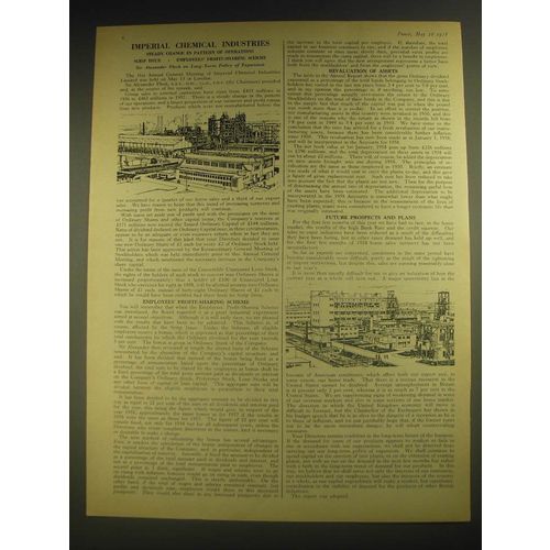 1958 ICI Imperial Chemical Industries Advertisement - Steady Change