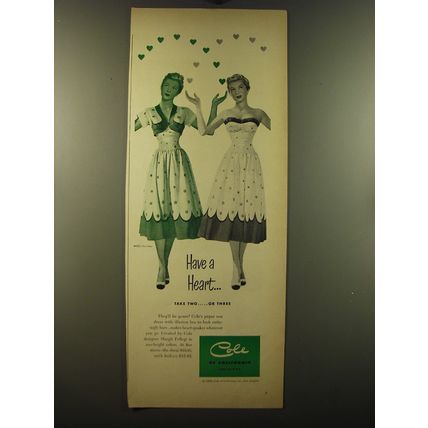 1950 Cole Margit Fellegi Sun Dress and Bolero Advertisement - art by Ron Wicks