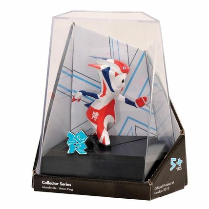 Olympic Mascots 9cm Mandeville Union Jack Figurine