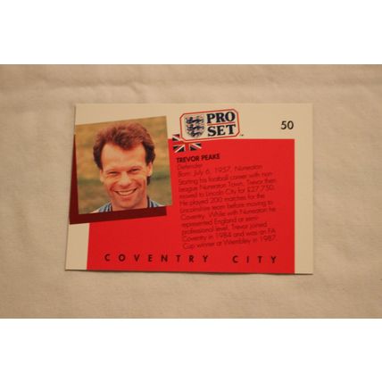 Trevor Peake 1990/91 Pro Set NO. 50