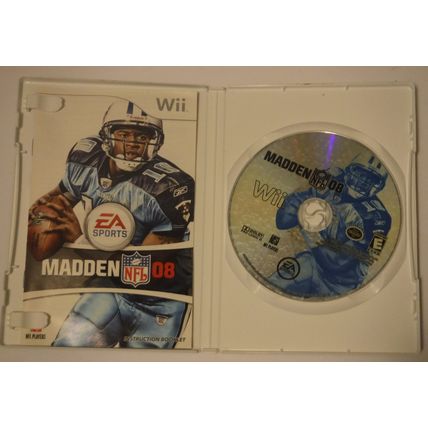 Madden NFL 08 Madden NFL 09 All Play Madden NFL 10 Wii 3 game lot