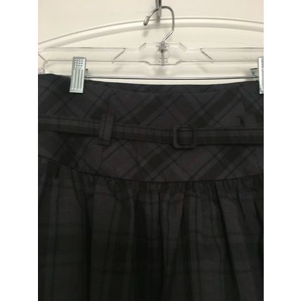 Twenty-One Women's Blue & Green Plaid Mini Skirt Pleated Size 1