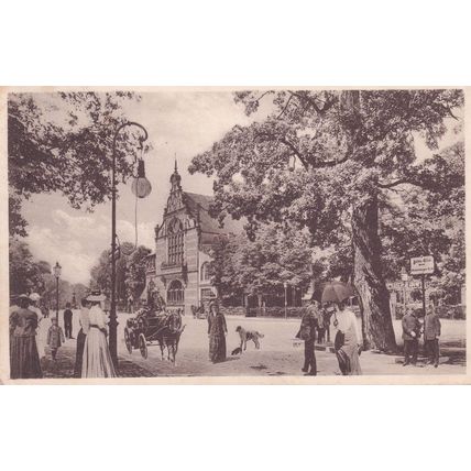 Berlin In Den Zeltin Old German Postcard