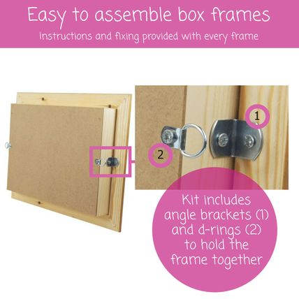 New Baby Casting Kit Black Display Frame Photo 3D Hand Foot Cast Gift BabyRice