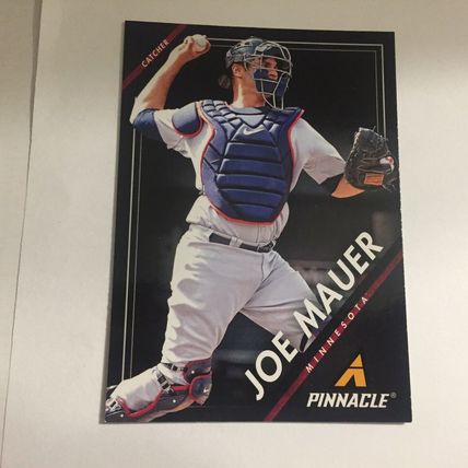 Mixed Minnesota Twins MVP Joe Mauer MLB Trading Cards
