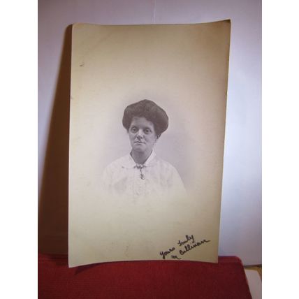 M. CULLINAN antique photograph Fred's Studio, Bradford #