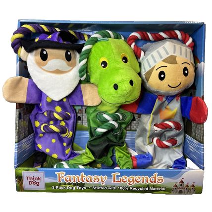 Dog Toys Squeeze Chew Fetch Make Sounds 3 Pack Pet Toys Pet Fun Play ….!